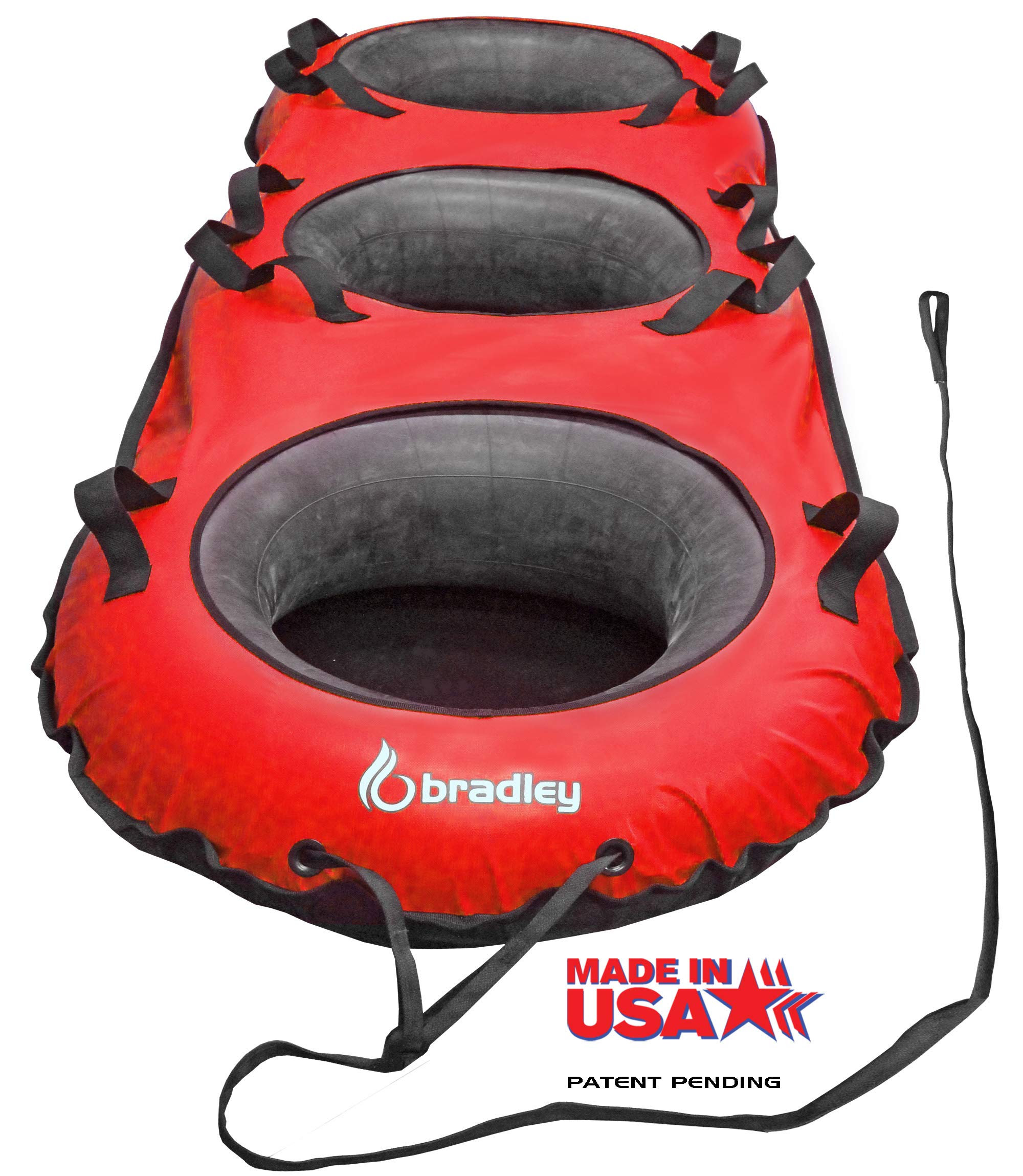 Bradley Tuboggan TripleRider Snow Tube Sledding Tubes Inflatable