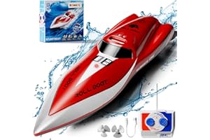 BENNOL Remote Control Boat, 2.4Ghz Toy RC Boat with 360 Rotating for Lakes Swimming Pool Bath Toys, Mini Remote Control Stunt Boats Summer Outdoor Toys for Kids Boys Girls 8-12 Years Birthday Gift