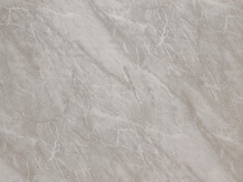 DBS Light Grey Marble 1m x 2.4m Shower Wall Panels Bathroom PVC Cladding Wet