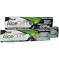 AloeDent Triple Action Charcoal Toothpaste Fluoride Free 100ml (Pack of 3)