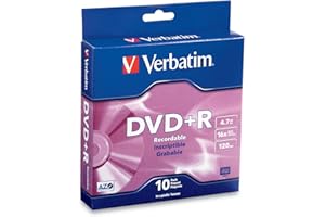 Verbatim AZO DVD+R 4.7GB 16X with Branded Surface - 10pk Spindle Box