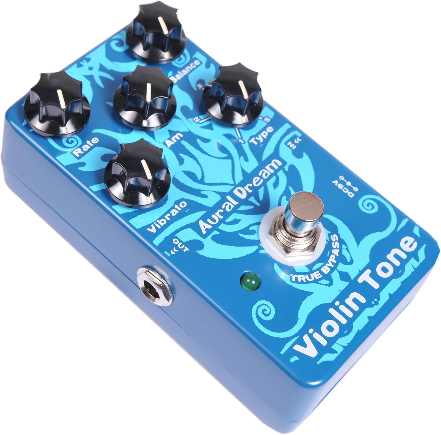Aural Dream Violin Tone Synthesizer Guitar Effect Pedal includes