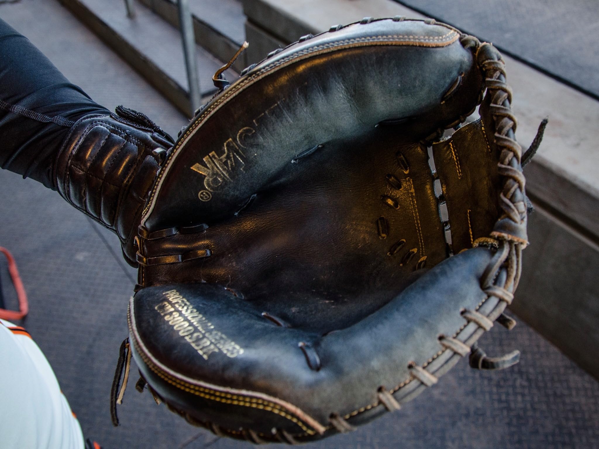 All-Star Pro Lace on Wrist Guard W/Strap - Adult Baseball Mitt Accessory