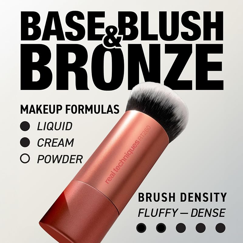 Pennello da trucco Bubble Blending, pennello da viso multiuso per prodotti liquidi, in crema e in polvere,1 confezione