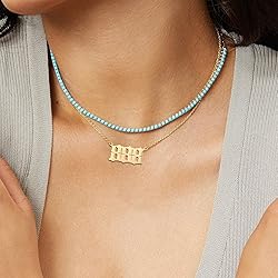 Tavuala Angel Number Necklace For Women, 18K Rose