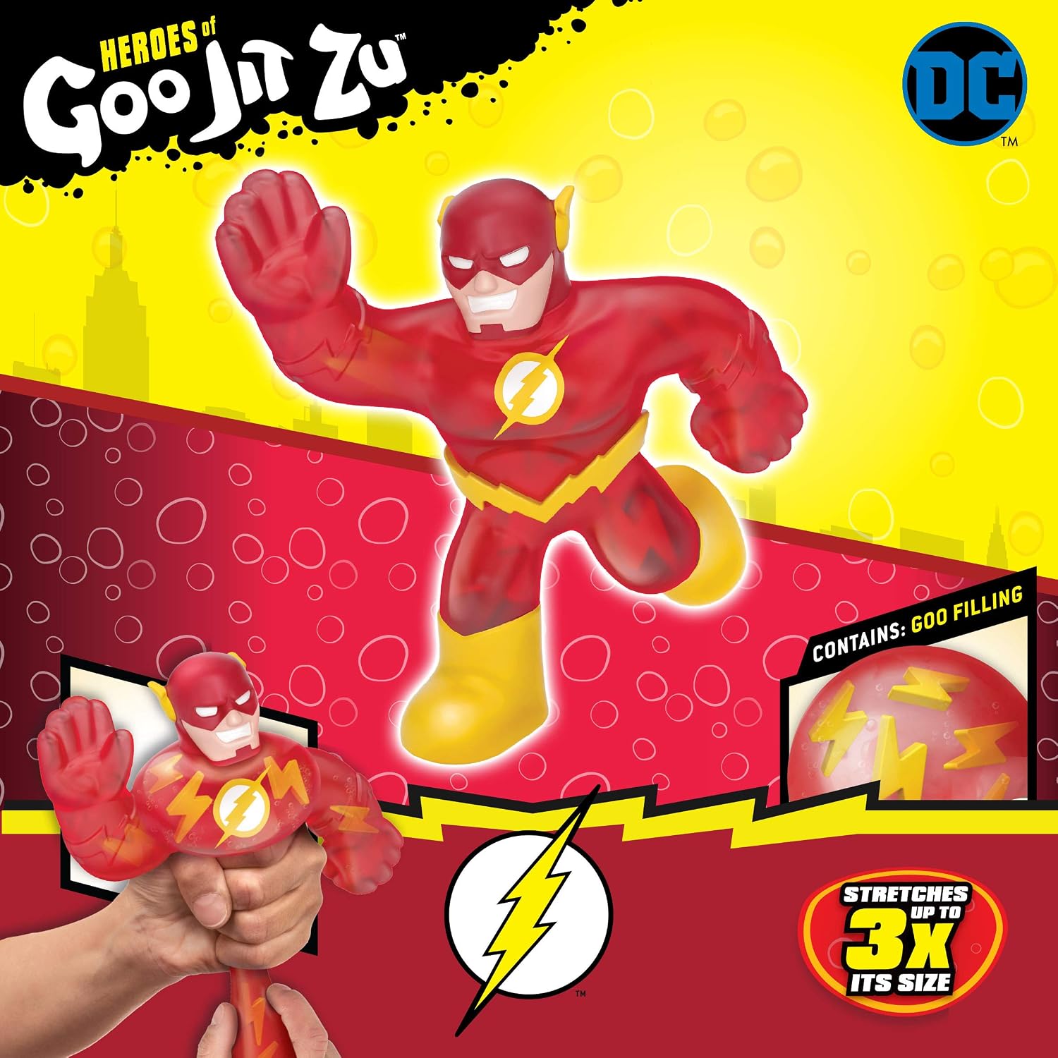DC SUPER HEROES - THE FLASH, Red, 6 inches - Image 4
