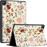 CoBak Case for Samsung Galaxy Tab A11+ Plus 11&rdquo; 2025, Multi-Viewing Angles, All New PU Leather Folio Stand Cover with Auto Sleep Wake Feature for Samsung Galaxy Tab A11+ Tablet 11-inch, Floralia