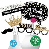 Big Dot of Happiness Prom - Photo Booth Props