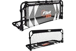 FOOTBALL FLICK Flick PRO Flexfold Soccer Rebounder - Soccer Training Equipment for Passing and Control - Lightweight, Portable and Easy Storage