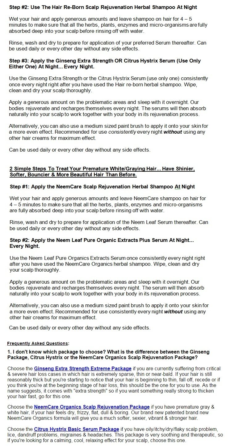 Amazon Com Ecoherbs Neemcare Organics Scalp Rejuvenation Package