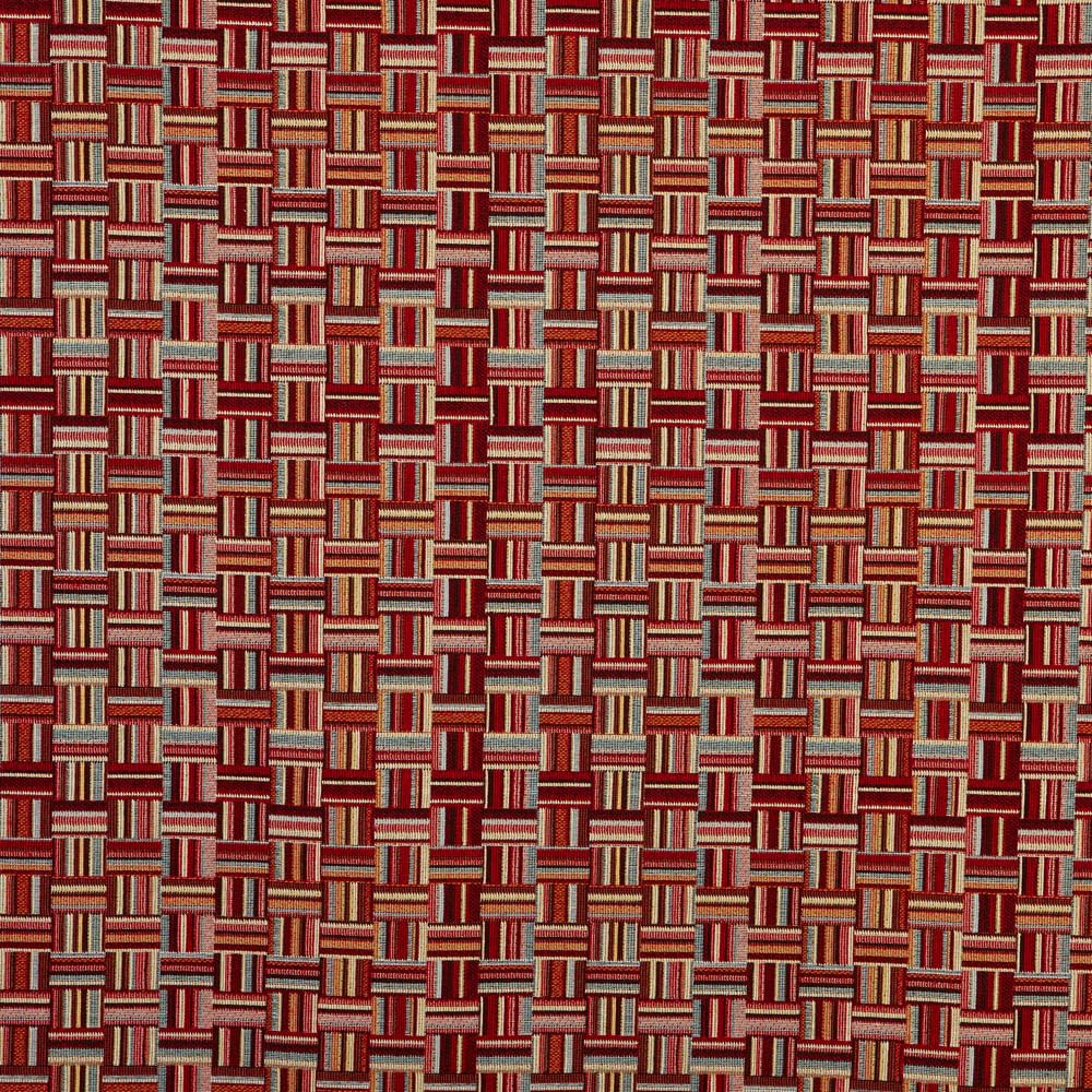 Kt KILOtela - Fabric Upholstery, Jacquard Gobelino, Upholstery Chairs, Cushions, Headboard, Sofa, Bags, Wear-Resistant, Sewing, 100 cm Length x 280 cm Width, Braided, Garnet - 1 metre — image 1