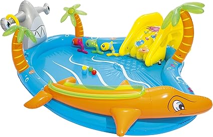 bestway centro de juegos de agua inflable para ninos piscina infantil con multiples actividades