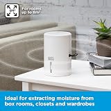 Black+Decker 900ml Portable Mini Dehumidifier White BXEH60001GB view 6