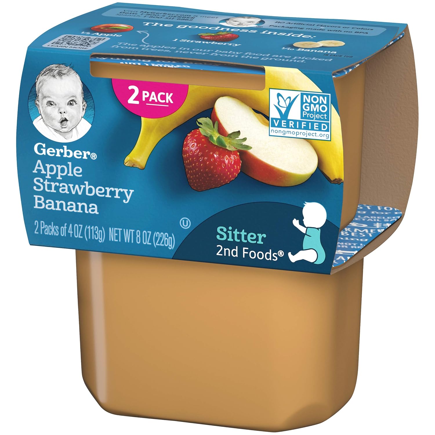 gerber apple strawberry banana