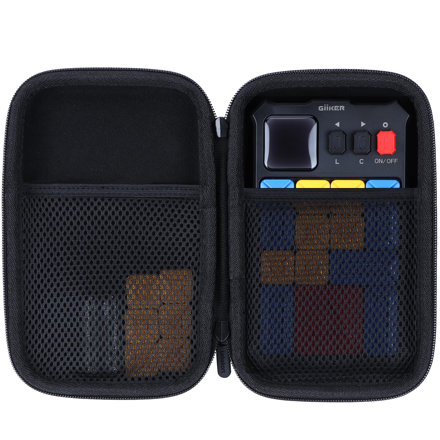 Lebakort Storage Case Compatible with GiiKER Super Slide Puzzle Games Original 500+ Challenges Brain Teaser Puzzle Toys (Black Case)
