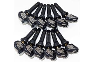 OVERSTOCKDIRECT Schrader TPMS 33500 EZ-Sensor® (314.9 MHz, 315 MHz, and 433 MHz One SKU) Programmable Fixed Angle Snap-in Valve. Must Be Programmed with Schrader Compatible Tool Before Installation. 12 Pack