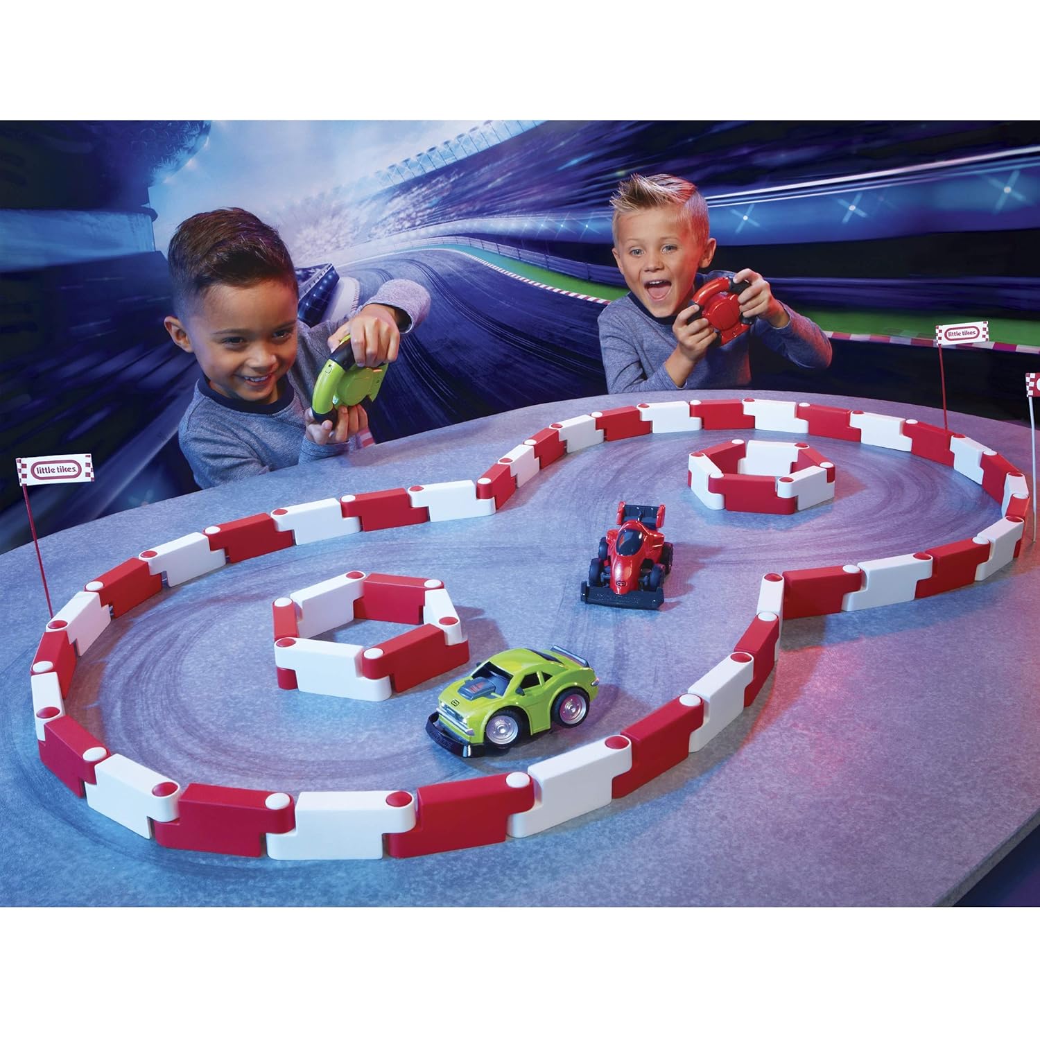 little tykes car track