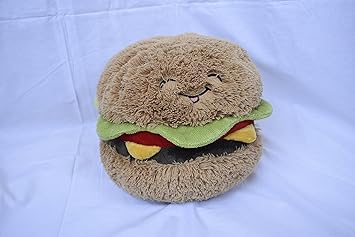 peluche de hamburguesa