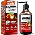Batana Oil Shampoo for Hair Growth - Routine Shampoo for Thinning Hair for Women & Men - 9-in-1 Natural Hair Loss Shampoo with Biotin, Rosemary Oil - Thickening Hair Treatment & Regrowth