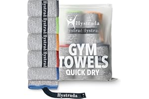 Hystrada Microfiber Quick-Dry Towel – Ultra Absorbent for Gym, Beach, Travel, Camping, Sports & Workout