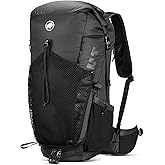Mammut Spine Backpack – Unisex Outdoor Backpack for Hiking, Running, and Everyday Adventures, Black, 28-35L