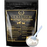 Blood Sugar Support for Diabetic Dogs &amp; Cats, Vet Formula Powder Mix, 200 g | Lexelium vet-formulated powder supports healthy blood sugar, glucose metabolism &amp; insulin sensitivity. Made in USA.