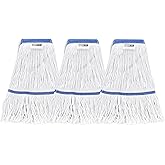 KLHB-YF 16oz Commercial & Industrial Mop Head Replacement - All-Purpose Mop Heads for Floor Cleaning Stronger Fastness Good W