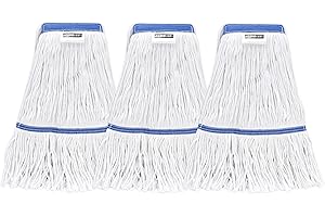 KLHB-YF 16oz Commercial & Industrial Mop Head Replacement - All-Purpose Mop Heads for Floor Cleaning Stronger Fastness Good W