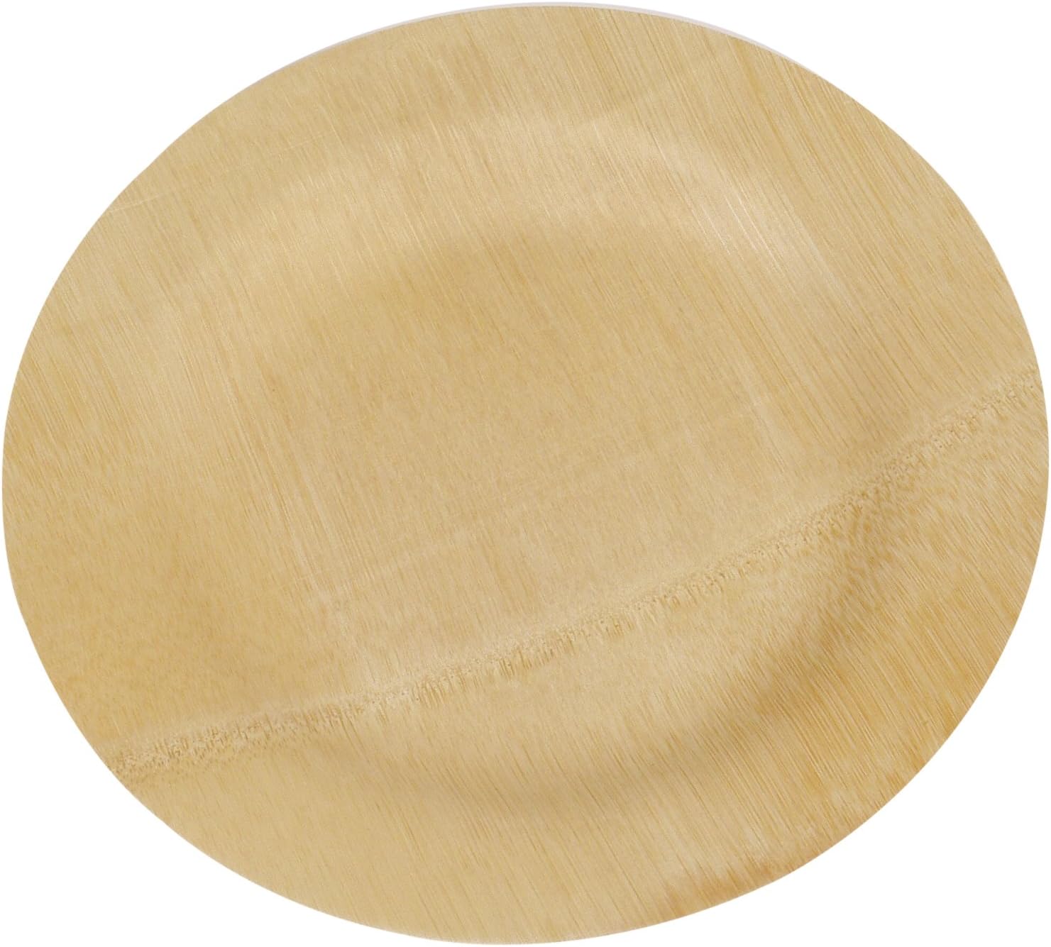 L'île en bambou 22,9 cm Assiettes jetables en bambou, 10-count Sac