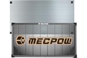 Mecpow Honeycomb Laser Bed, 450 x 850mm Honeycomb Working Table for Most Laser Engraver, Durable Steel Honeycomb Panel for Fast Heat Dissipation, Desktop-Protecting, 17.7''x 33.5'' x 0.87''