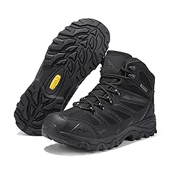 NORTIV 8 Men's Ankle High Waterproof Hiking Boots