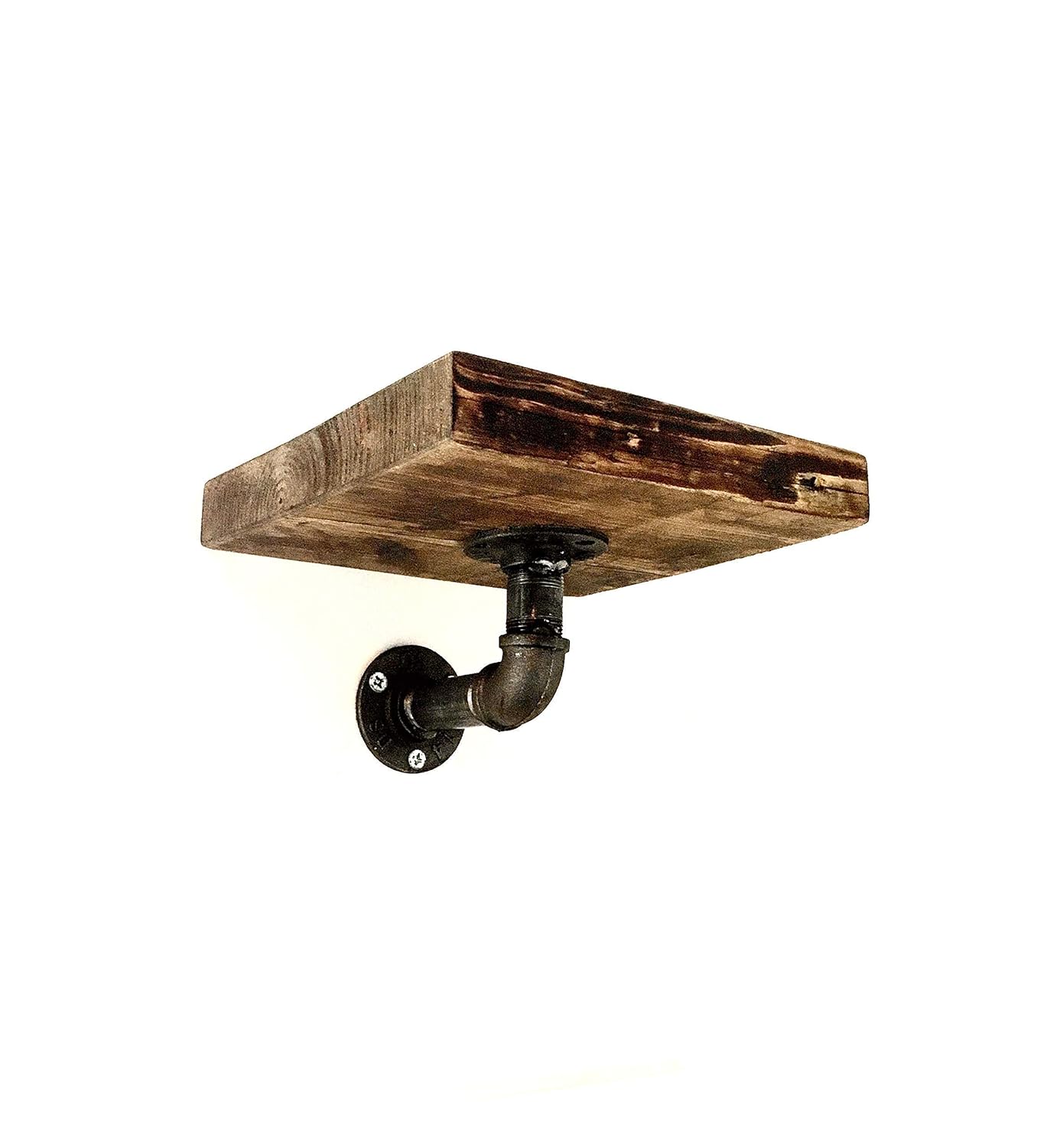 Rustic shelf burnt wood effect Amazon.co.uk Handmade