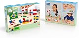 PLUS PLUS Ingenious Construction Toy Flags of All World 700 Pieces view 3