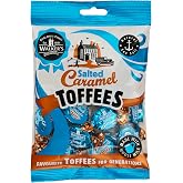 Walkers' Nonsuch Salted Caramel Toffees | with Butter &amp; Whole Milk | Imported from the UK | Traditional British Candy | Individually Twist Wrapped Toffee | 5.29 Oz (150g)