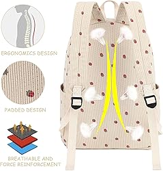 Bluboon Backpack for School Girls Backpack Cute