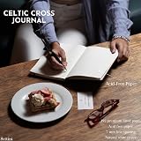 SETTINI Celtic Cross Journal Gift Set Hardcover Vegan Leather Pen Included view 7