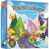 The World Game - Fun Geography Board Game - Educational Game for Kids &amp; Adults - Cool Learning Gift Idea for Teenage Boys &amp; Girls, 2-5 Players