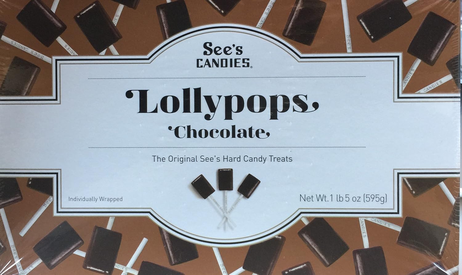 See"s Candies 0.5kg. 150ml Chocolate Lollypops Amazon.co.uk Grocery