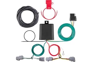 CURT 56452 Vehicle-Side Custom 4-Pin Trailer Wiring Harness, Select Toyota Highlander