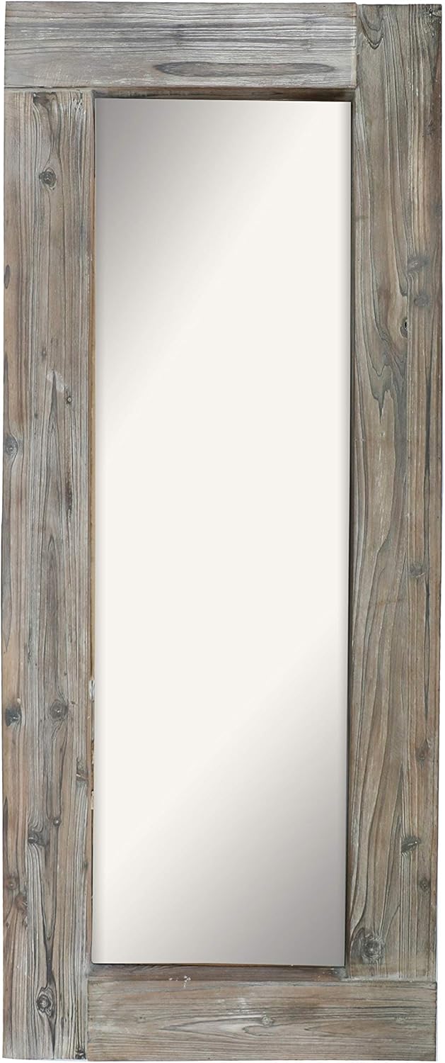 Barnyard Designs Decorative 61cm x 147cm Wall or Floor Mirror, Rustic