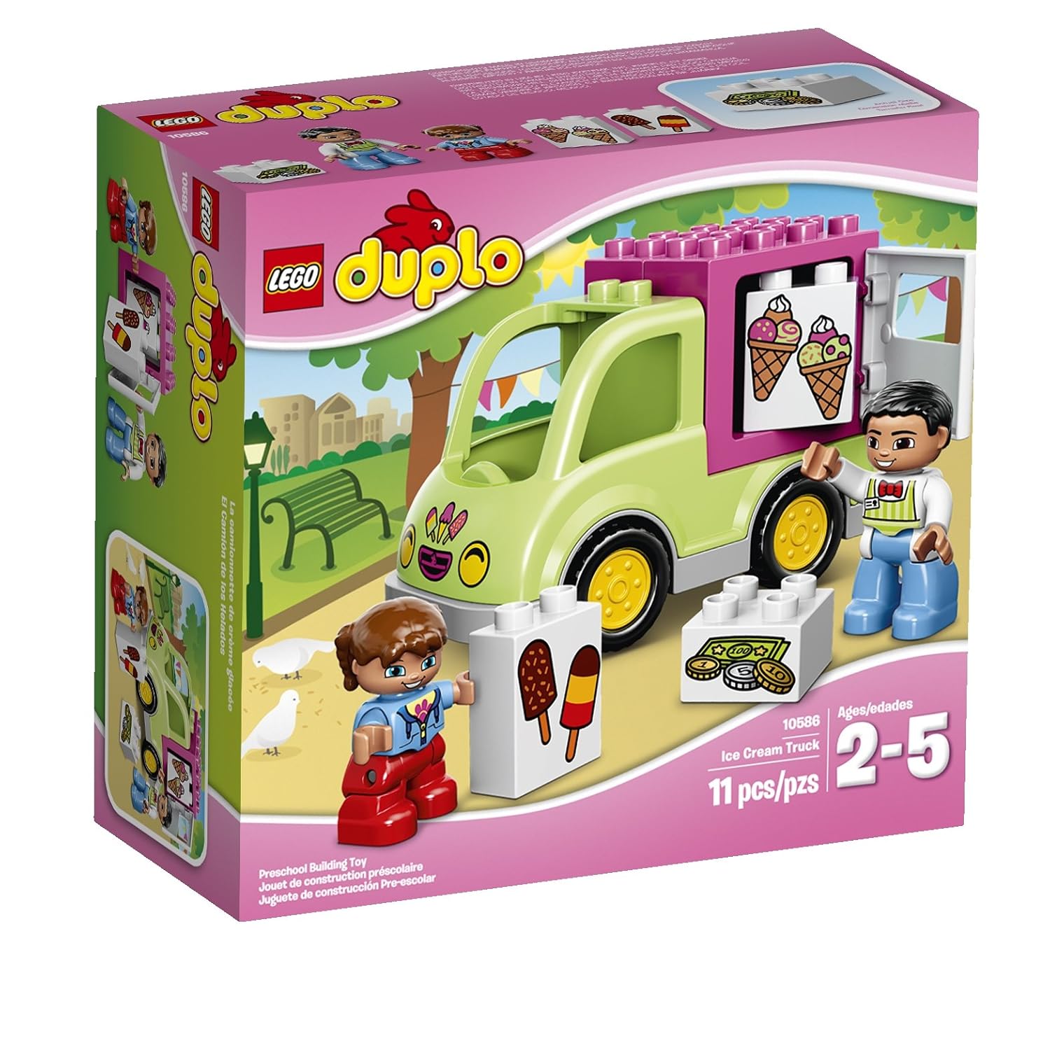 LEGO DUPLO Town Ice Cream Truck Amazon.co.uk Toys & Games