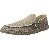 Sanuk Mens Rounder Loafer | Mens Shoes | Slip On Shoes for Men | Men's Slip-on Loafers | Comfort Footbed