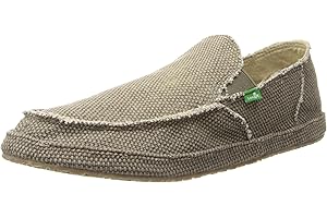 Sanuk Mens Rounder Loafer | Mens Shoes | Slip On Shoes for Men | Men's Slip-on Loafers | Comfort Footbed