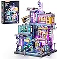 LUMIBRICKS Cyberpunk Game Stack Lighting-Building-Bricks Set - 2580 Pcs Cyberpunk Neon City Future Gaming Room Street View Co