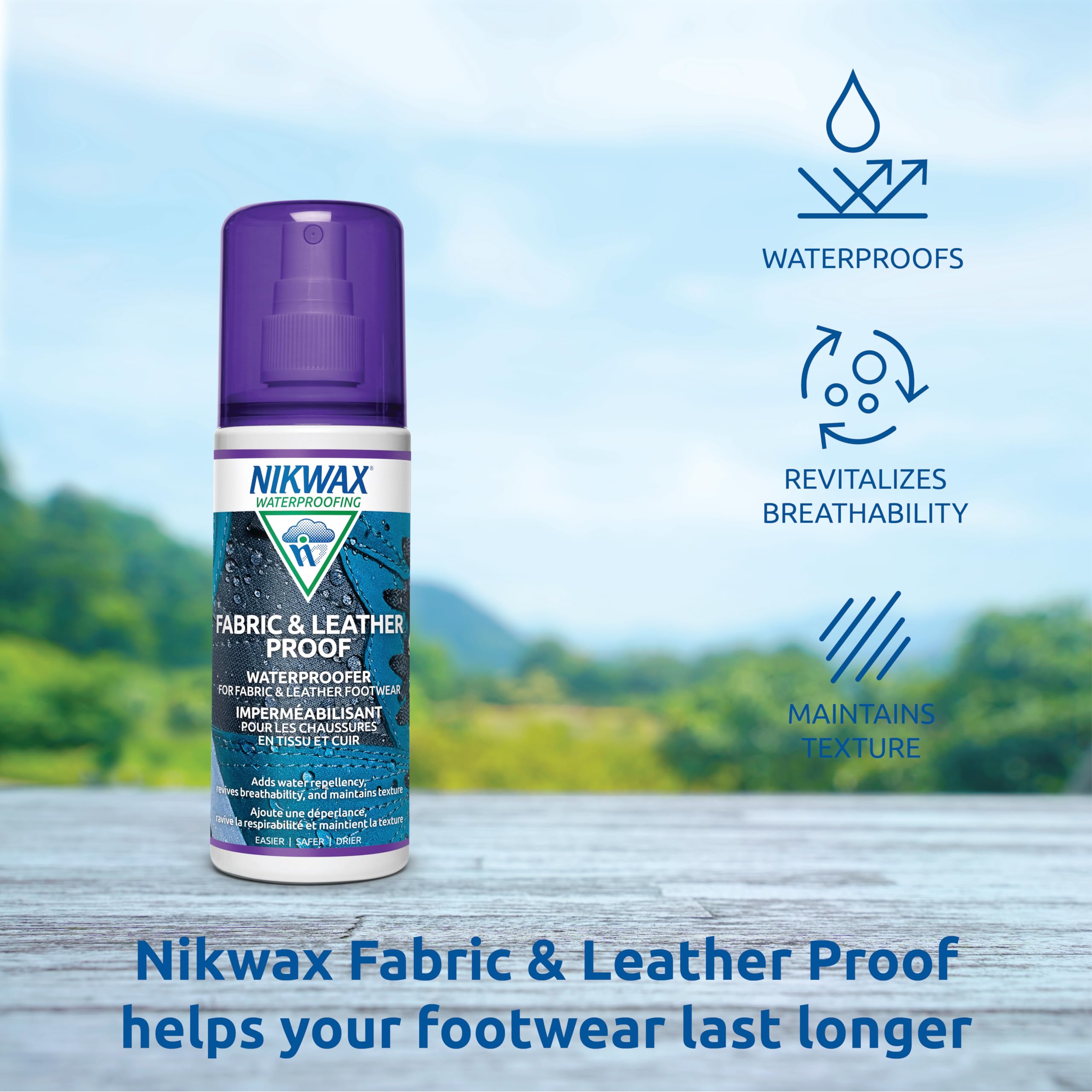 Nikwax Fabric and Leather Proof Waterproofing