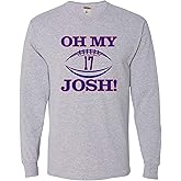 Go All Out Adult Oh My Josh Long Sleeve T-Shirt