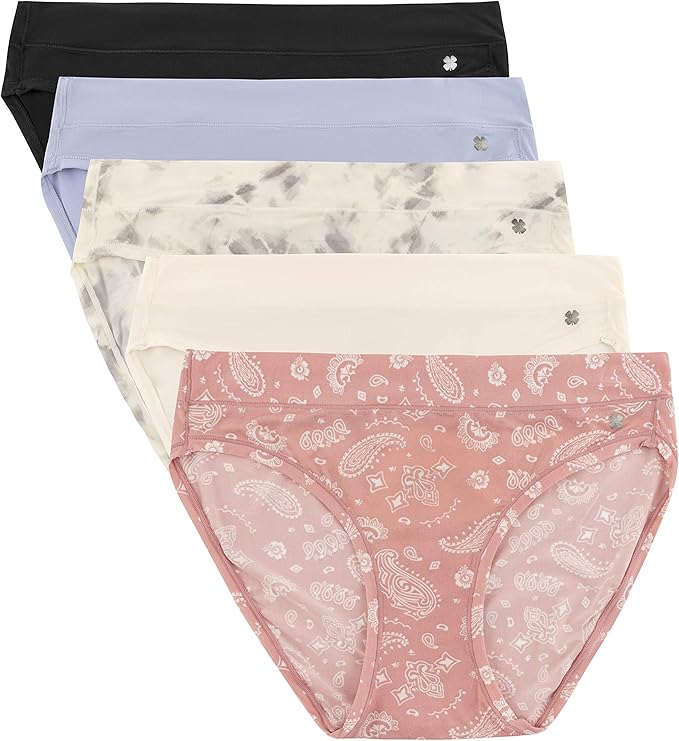 Buy Lucky Brand Women's 3 Pack Seamless Bikini Panties Underwear at