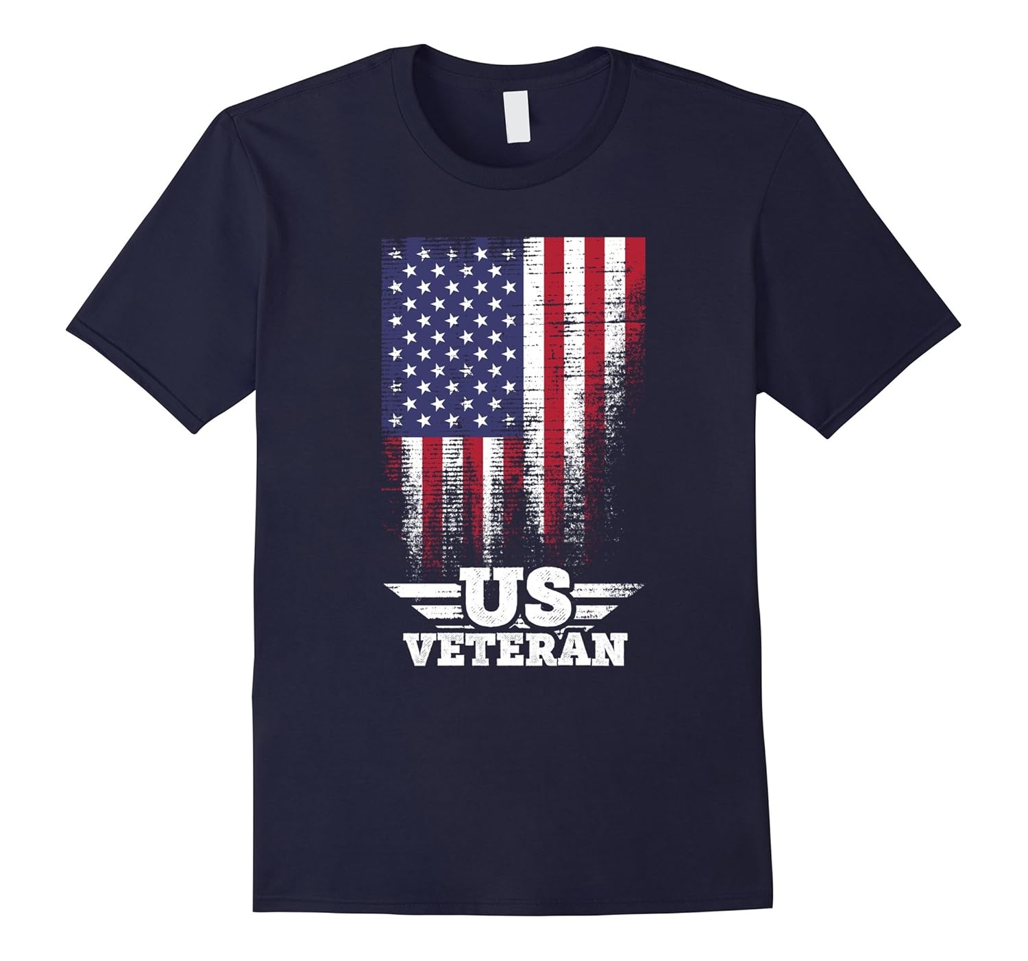 American Flag US Veteran Shirt-Rose