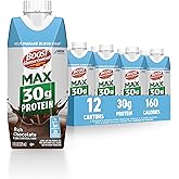 BOOST Glucose Control Max Protein Nutritional Drink, Chocolate, 11 FL OZ | 30g Protein, Pack of 12