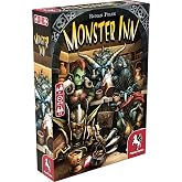 Monster Inn &ndash; Board Game by Pegasus Spiele - 3-5 Players &ndash; 20-30 Minutes of Gameplay &ndash; Games for Game Night &ndash; Teens and Adults Ages 14+ - English Version